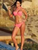 Tulisa Contostavlos Booty in Bikini by Poolside in Greece