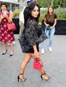 Vanessa Hudgens at Carolina Herrera Fashion Show in New York