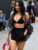Vanessa Hudgens at Carolina Herrera Fashion Show in New York