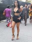 Vanessa Hudgens at Carolina Herrera Fashion Show in New York