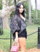 Vanessa Hudgens at Carolina Herrera Fashion Show in New York