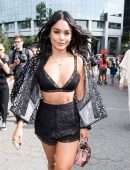 Vanessa Hudgens at Carolina Herrera Fashion Show in New York