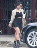 Vanessa Hudgens Leggy, Out for Coffee in Los Feliz
