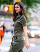 Victoria Justice in Jumpsuit Out in NYC