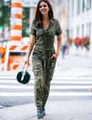 Victoria Justice in Jumpsuit Out in NYC