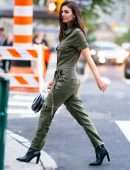 Victoria Justice in Jumpsuit Out in NYC