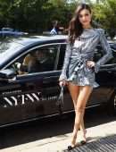 Victoria Justice Outside Spring Studios for New York Fashion Week
