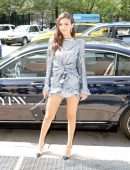 Victoria Justice Outside Spring Studios for New York Fashion Week