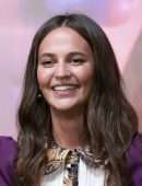 Alicia Vikander at “Earthquake Bird” Press Conference in Tokyo