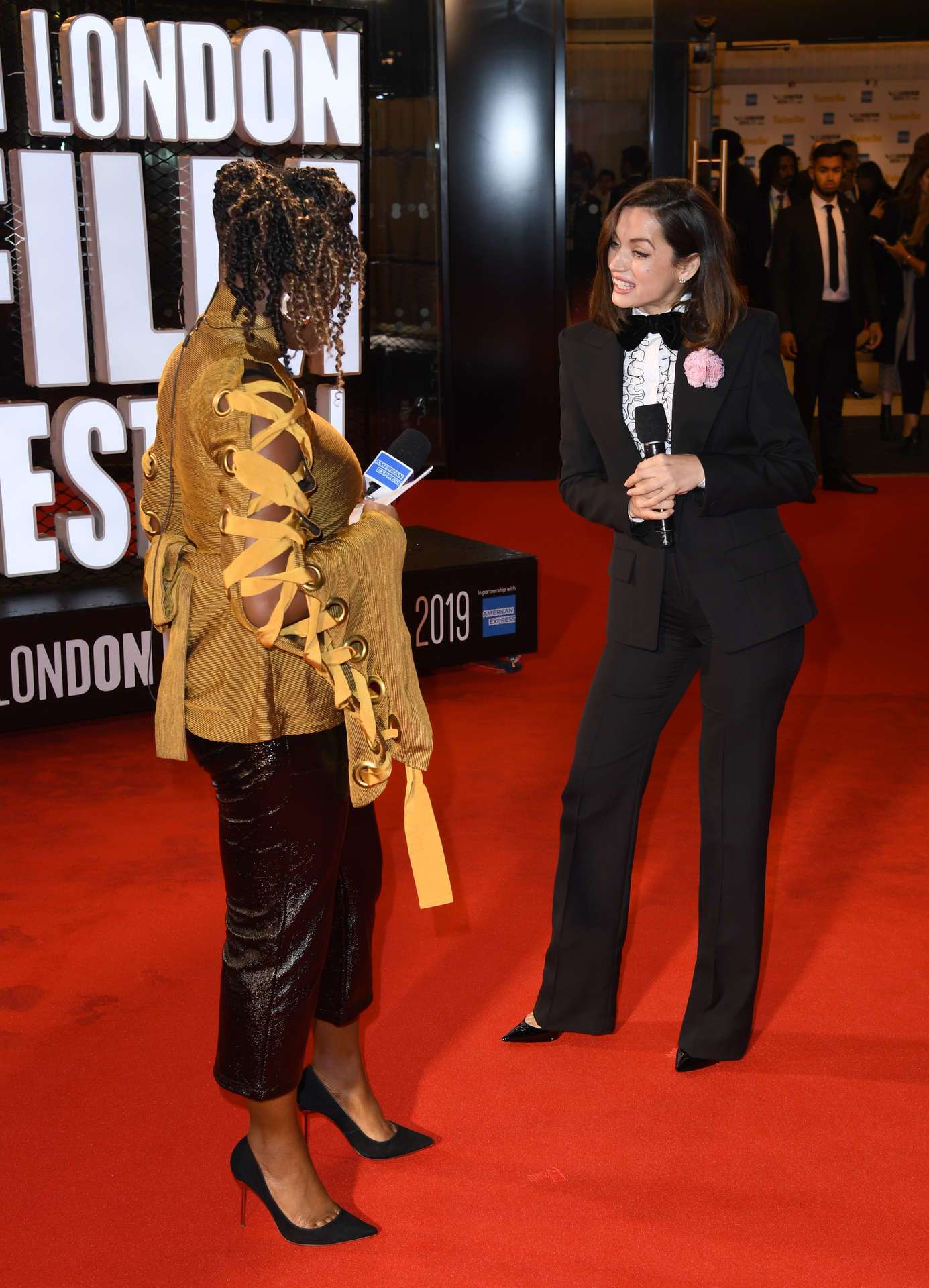 Ana de Armas at the Premiere of Knives Out at 63rd BFI London Film Festival