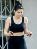 Ariel Winter Booty in Black Leggings