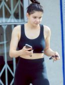 Ariel Winter Booty in Black Leggings