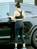 Ariel Winter Booty in Black Leggings
