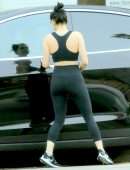 Ariel Winter Booty in Black Leggings