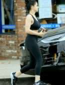 Ariel Winter Booty in Black Leggings
