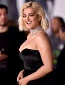 Bebe Rexha Cleavage at “Maleficent: Mistress of Evil” Premiere in Los Angeles