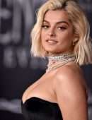 Bebe Rexha Cleavage at “Maleficent: Mistress of Evil” Premiere in Los Angeles