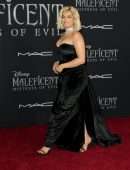 Bebe Rexha Cleavage at “Maleficent: Mistress of Evil” Premiere in Los Angeles