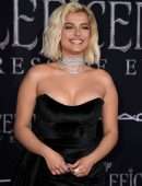 Bebe Rexha Cleavage at “Maleficent: Mistress of Evil” Premiere in Los Angeles