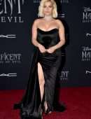 Bebe Rexha Cleavage at “Maleficent: Mistress of Evil” Premiere in Los Angeles
