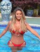 Bianca Gascoigne Booty in Bikini for Photoshoot in Greece