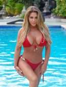 Bianca Gascoigne Booty in Bikini for Photoshoot in Greece