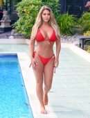 Bianca Gascoigne Booty in Bikini for Photoshoot in Greece