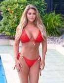 Bianca Gascoigne Booty in Bikini for Photoshoot in Greece