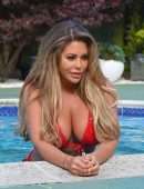 Bianca Gascoigne Booty in Bikini for Photoshoot in Greece