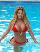 Bianca Gascoigne Booty in Bikini for Photoshoot in Greece