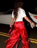Camila Cabello Belly at a Party in Los Angeles