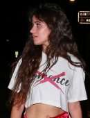 Camila Cabello Belly at a Party in Los Angeles