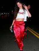 Camila Cabello Belly at a Party in Los Angeles