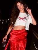 Camila Cabello Belly at a Party in Los Angeles