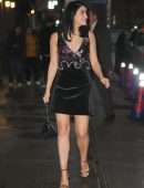Camila Mendes Outside 'The Late Show with Stephen Colbert' in NYC