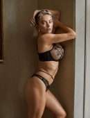 Caroline Vreeland in Agent Provocateur Lingerie Photoshoot 2019