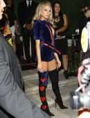 Charlotte McKinney Cleavage at Casamigos Halloween Party in Beverly Hills