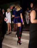 Charlotte McKinney Cleavage at Casamigos Halloween Party in Beverly Hills
