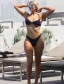 Chloe Ferry in Bikini at a Pool in Dubai