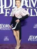 Chloe Moretz at the Premiere of 'The Addams Family' in LA