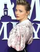 Chloe Moretz at the Premiere of 'The Addams Family' in LA