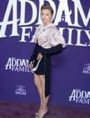 Chloe Moretz at the Premiere of 'The Addams Family' in LA