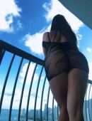 Claudia Romani Booty in Lingerie Photoshoot