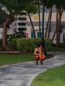 Claudia Romani for “Trick or Treat” Halloween Photoshoot in Miami Beach