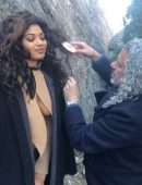 Danielle Herrington as Cowgirl on SI Swimsuit 2020 Photoshoot Set