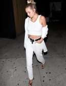 Delilah Belle Hamlin Braless Pokies at The Nice Guy in West Hollywood