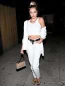 Delilah Belle Hamlin Braless Pokies at The Nice Guy in West Hollywood