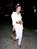 Delilah Belle Hamlin Braless Pokies at The Nice Guy in West Hollywood