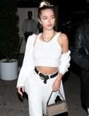 Delilah Belle Hamlin Braless Pokies at The Nice Guy in West Hollywood