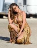 Demi Rose Mawby Photoshoot at Redrock Canyon in Nevada